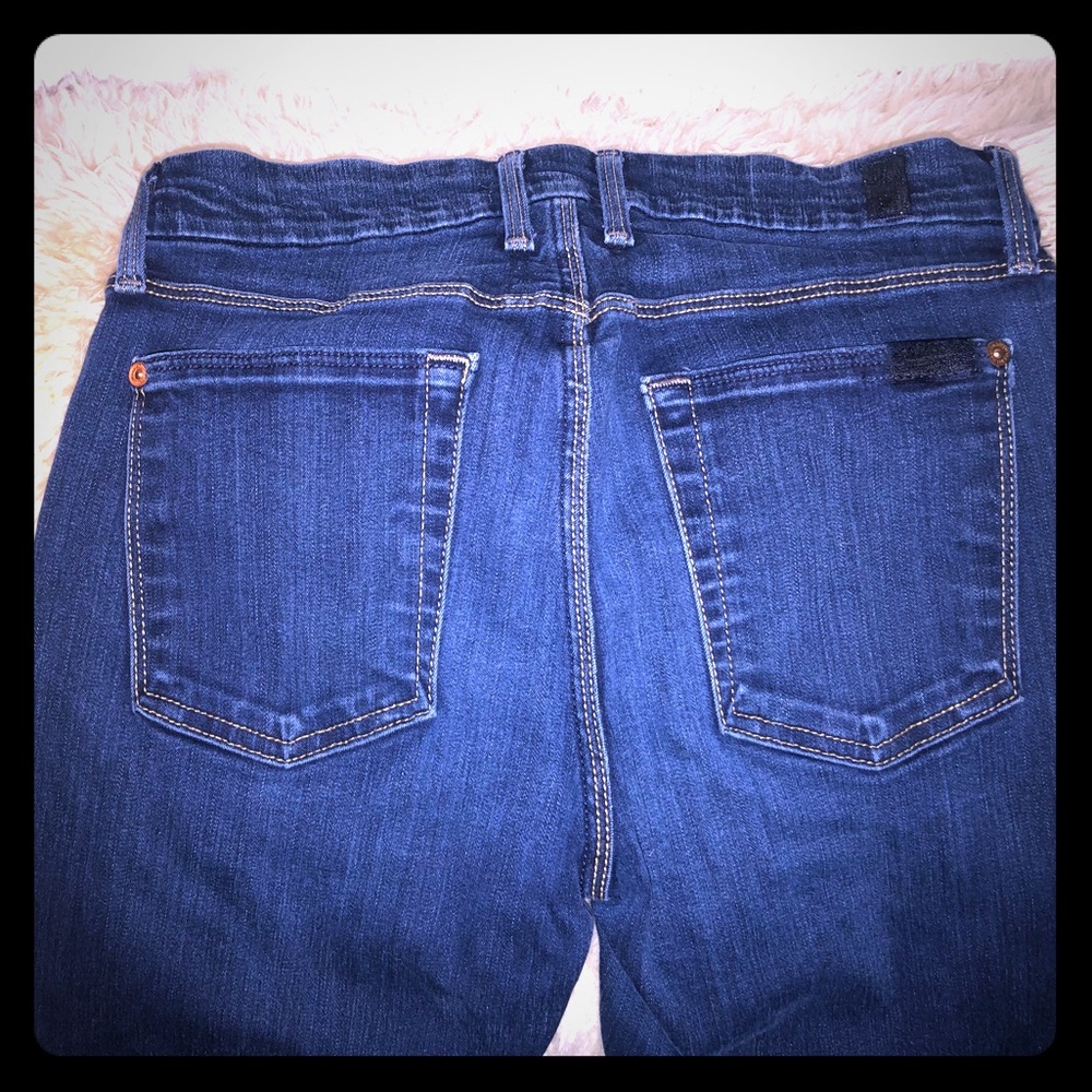 7 for all mankind skinny jeans size 27